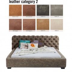 Bed Slumber Individual 160x200cm Leather 2